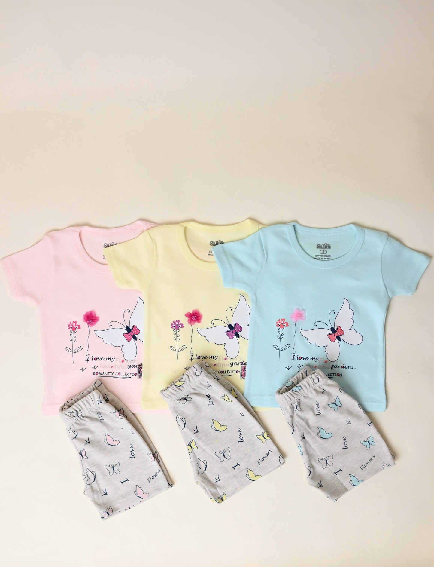 بيجامات الفراشات