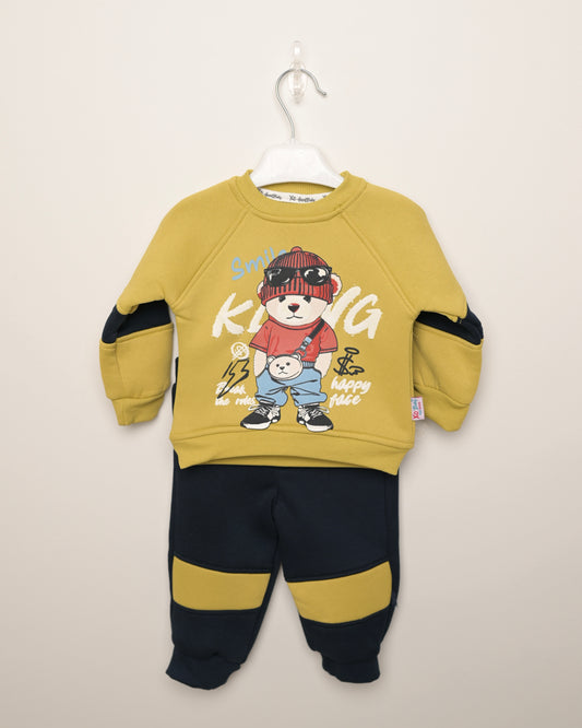 طقم اولادي دب ميلتون مبطن