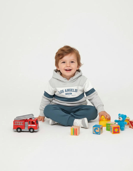 طقم اولادي هودي مبطن