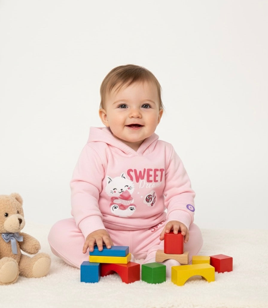 بيجامة هودي للبنات