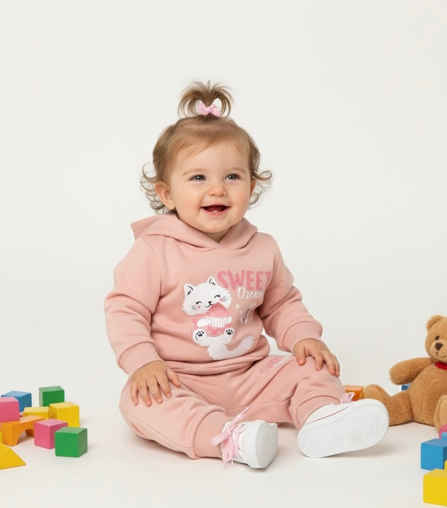 بيجامة هودي للبنات