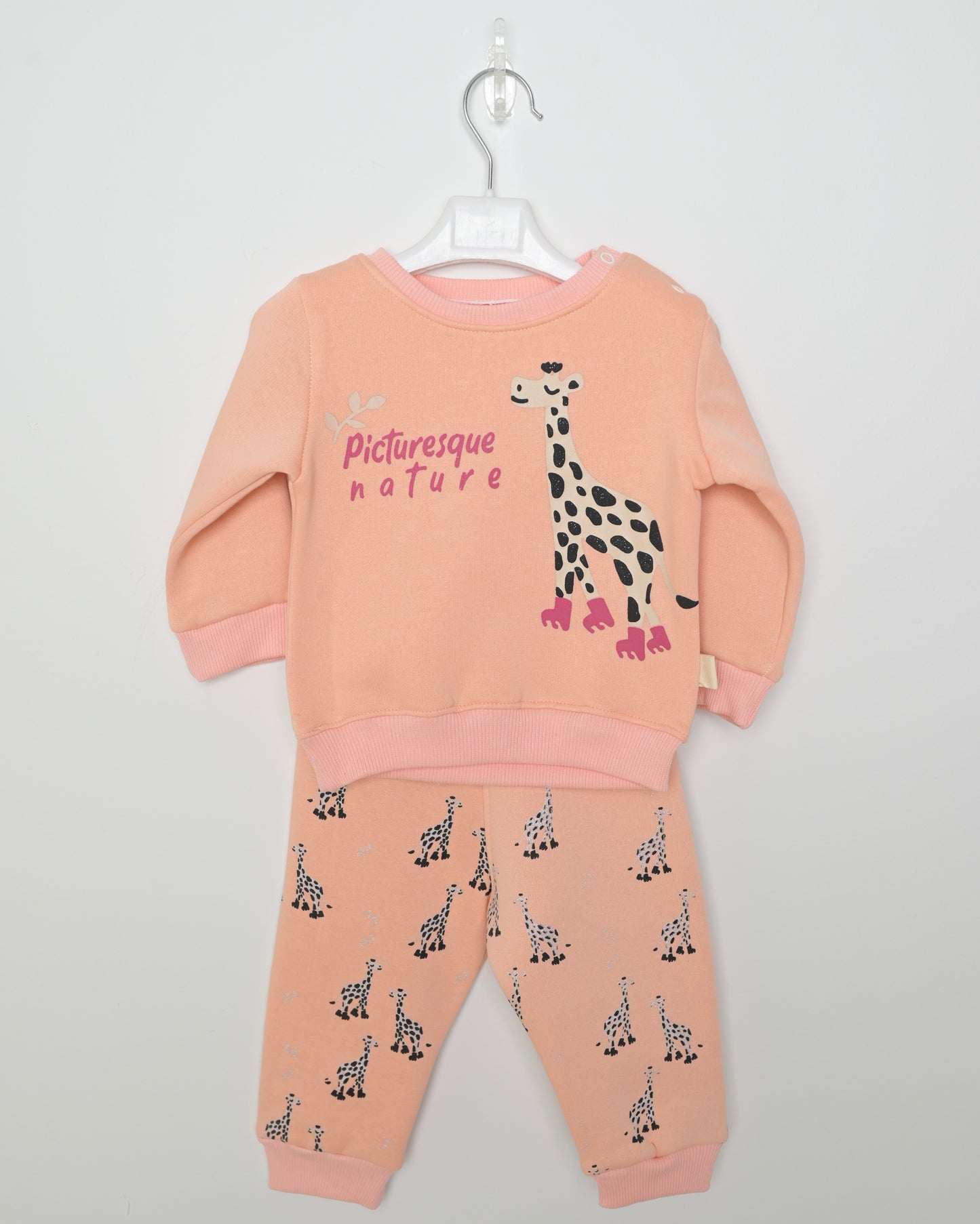Cute giraffe set